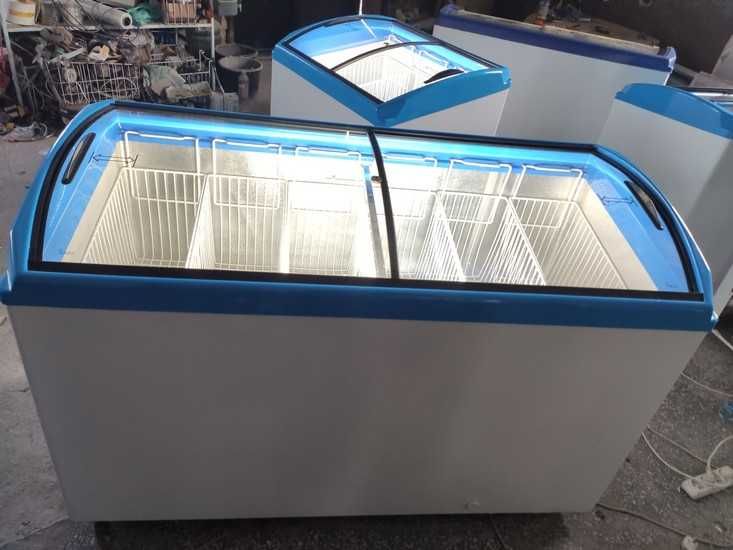 Новий завіз! Морозильний лар Юка Угур 200-800л Світлосині.Б/в як нове!