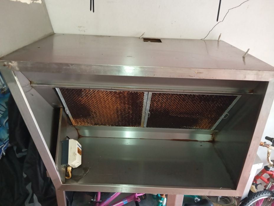 Escaparate ou mesa inox