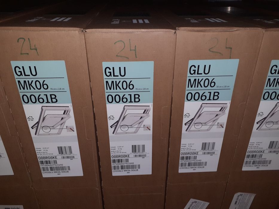 Okno VELUX GLU MK06 0061B