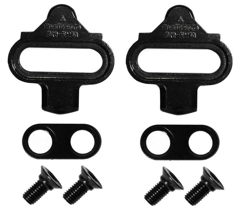 Conjunto Cleats Shimano SM-SH51 MTB SPD sem porca de fixação