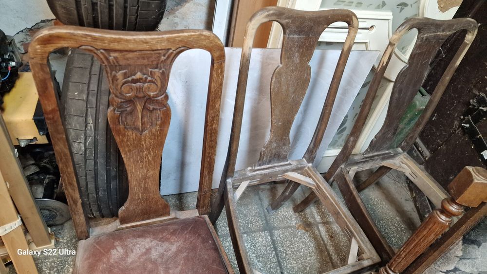 Krzesła przedwojenne