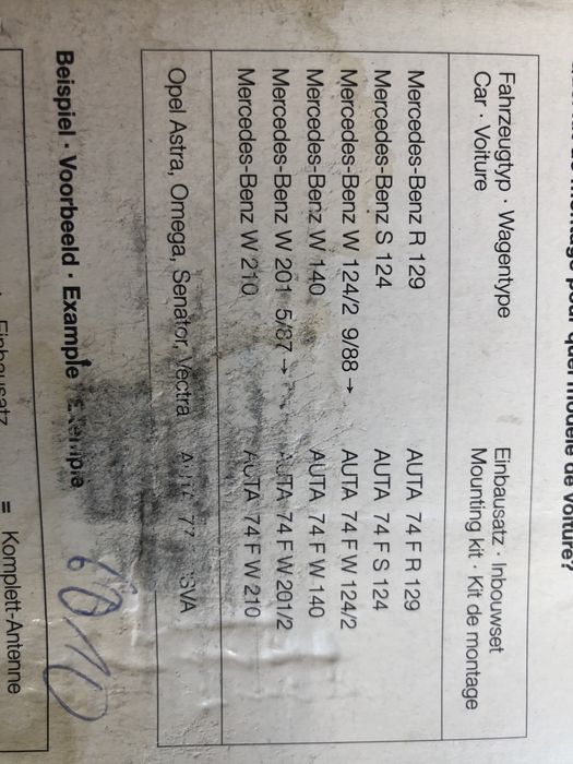 Antena Hirschmann 600 KE nowa !!!