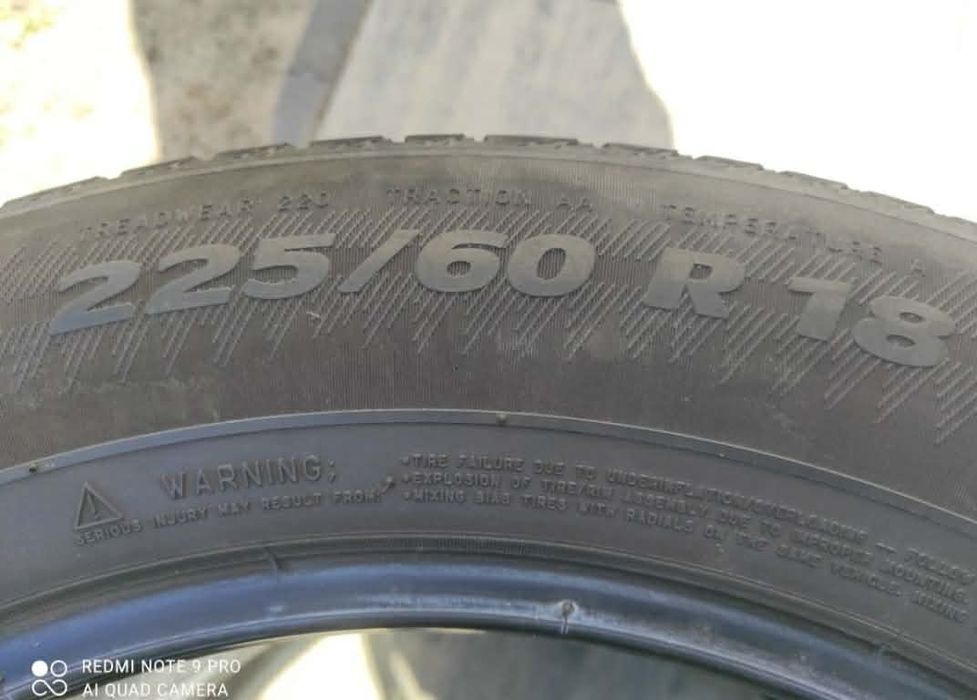 Opony  Michelin 225/60r18