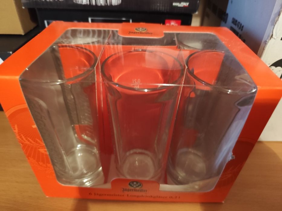 Szklanki jagermejster jager