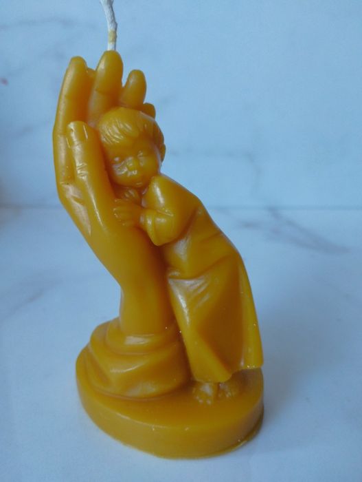 Свічки з бджолиного воску, ручної роботи