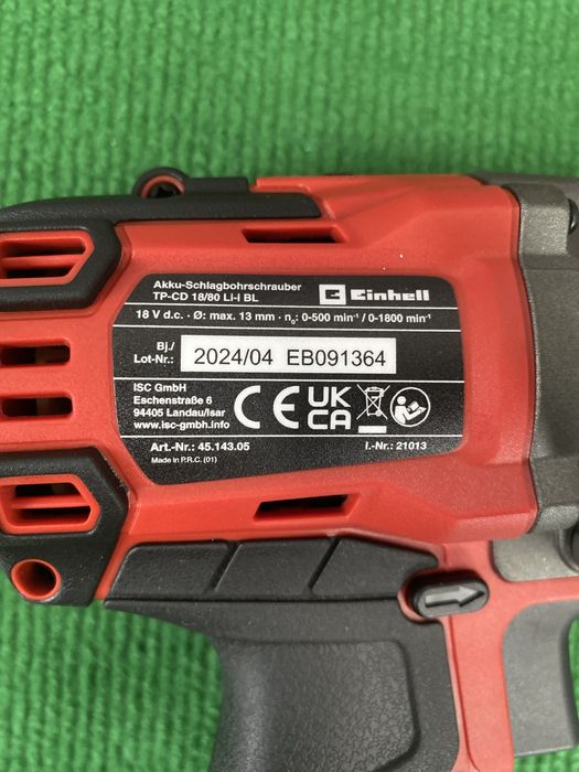 Шуруповерт безщітковий ударний TP-CD 18/80 Li-i BL !!!АКЦІЯ!!!