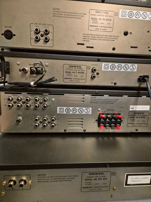 Zestaw muzyczny Onkyo, piękny !!