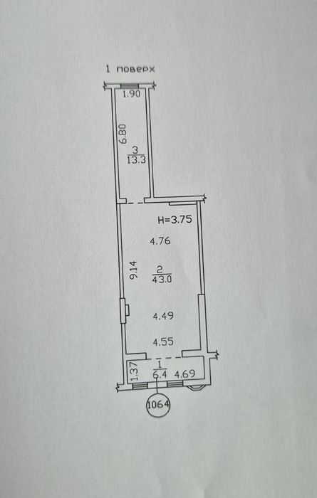 Аренда на Таирова 63м