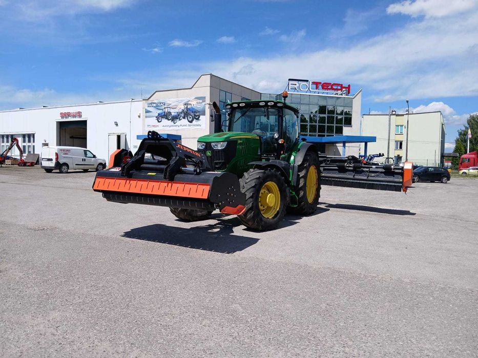 Mulczer Kosiarka Bijakowa składana tylno-czołowa 7m. ZEPPELIN POTĘŻNY