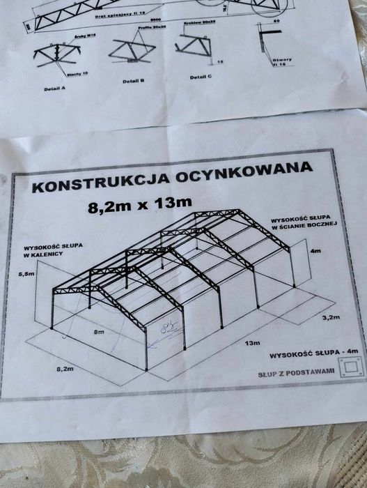 Sprzedam konstrukcje