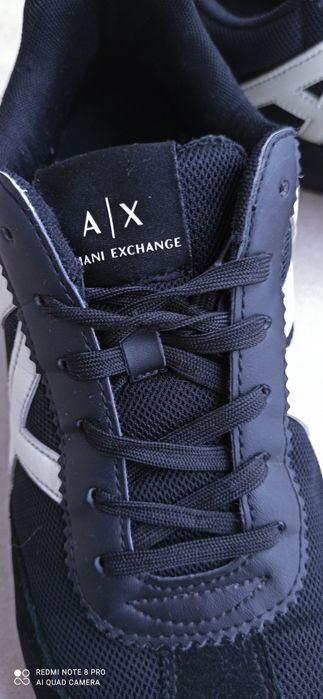 Armani Exchange sneakersy  skóra naturalna rozmiar  45
