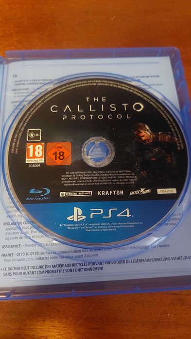 Игра Callisto Protocol ps4