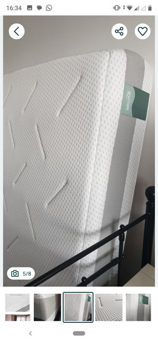 Materac WELLPUR GOLD F85 120x200x22 – stan idealny