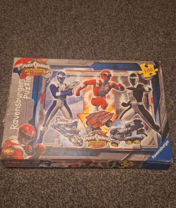 puzzle Power Rangers Operation Overdrive 100 elementów