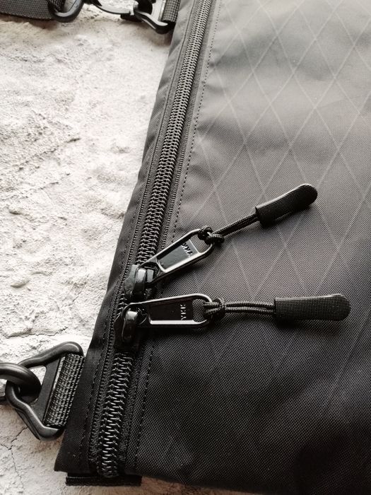 Сумка x-pac месенджер через плече ікспак икспак x-pack теквир techwear xpack кросбоді на плечо X-BRSK-BAG черная  edc fivedotsgear streetwear urban