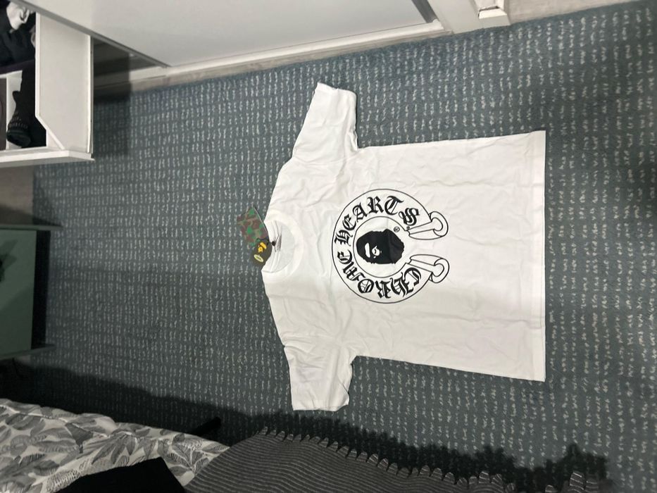 T shirt BAPE x Chrome Hearts
