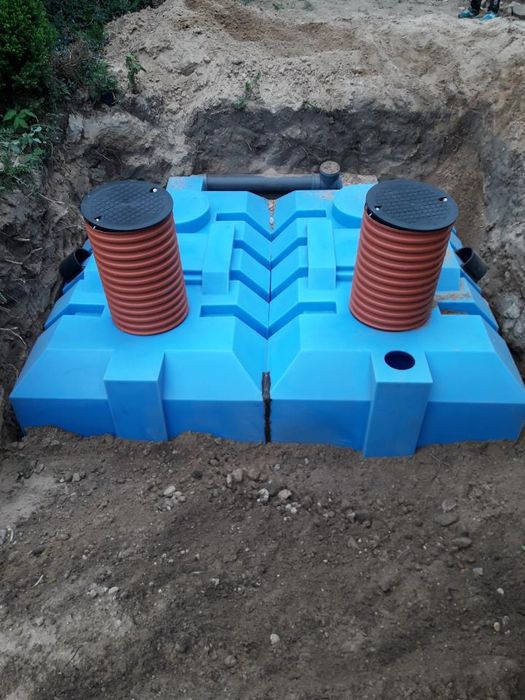 Zbiornik Plastikowy 4400L Deszczówkę 3000L - 4000L Szambo Ekologiczne