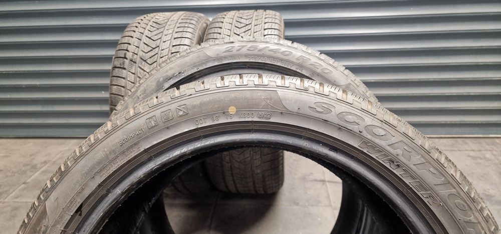 4x Pirelli Scorpion Winter 275/40 20 Cali Zimowe