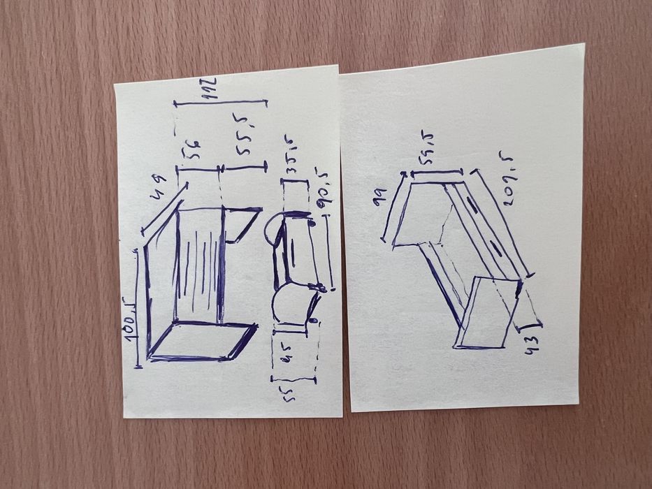 Cama de solteiro,  móvel e baú