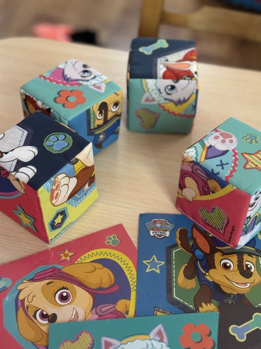 Дитяча гра-пазл кубики