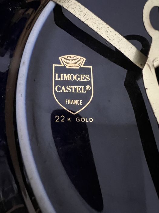 Prato em cerâmica Limoges