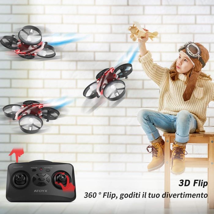 Drone ATOYX para crianças ou iniciantes AT-66 (novo)