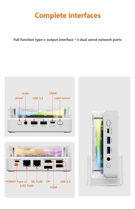 Mini PC AMD Ryzen  + 16gb Ram DDR5