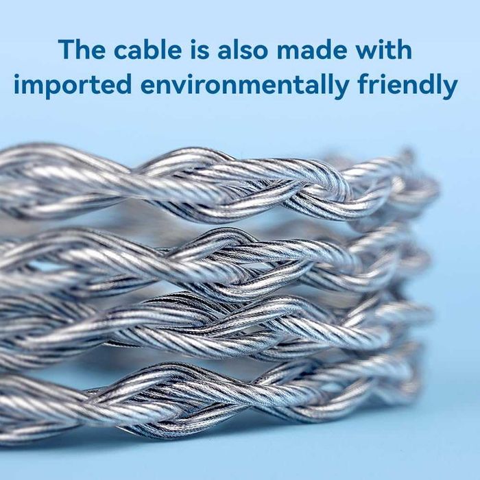 ‼️ TRN Sea Serpent (with mic.) - 4-х жильный кабель с Jeck 2.5/3.5/4.4