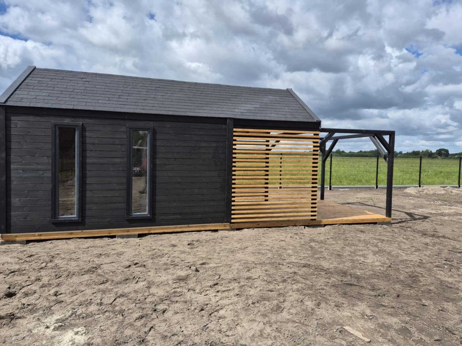 PROMOCJA -10% | • • • Nowoczesny domek narzędziowy 4x3 m • • • • D45 II DREWNOTRIK