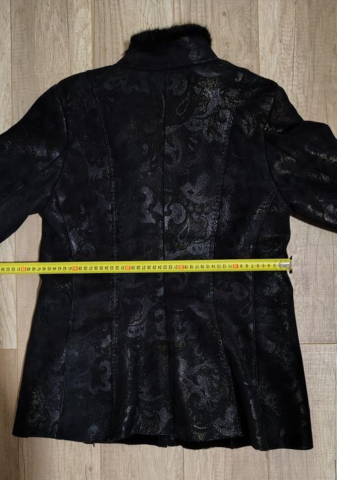 Дублянка з візерунком овчина