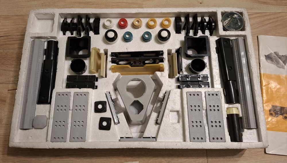 Zestaw optyczny NRD Optik montage experiment