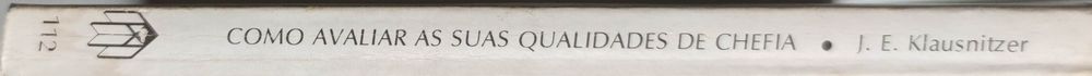 Livro Ref Par1  - J. E. Klausnitzer - Como Avaliar as S. Qualidades ..