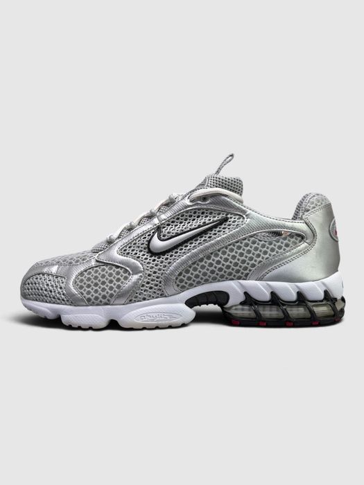 Buty Sportowe Nike Air Zoom Spiridon Cage 2 Srebrny Biały Rozmiar 47.5