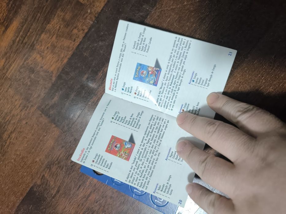 Pokémon TGC Manual em Português + Moedas