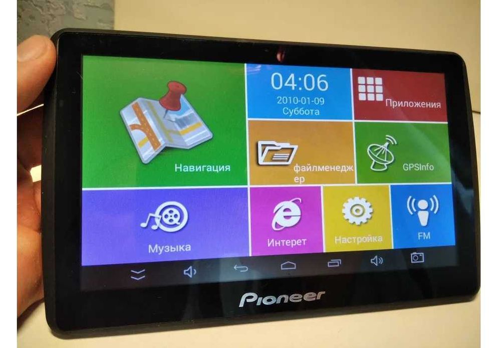 TIR /ADR. Вантажний GPS навігатор Pioneer 7 Європа, Україна! 2026р