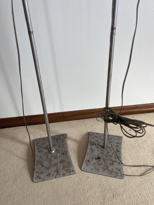 Colunas LG de Som usadas e antigas - Vendo o Conjunto