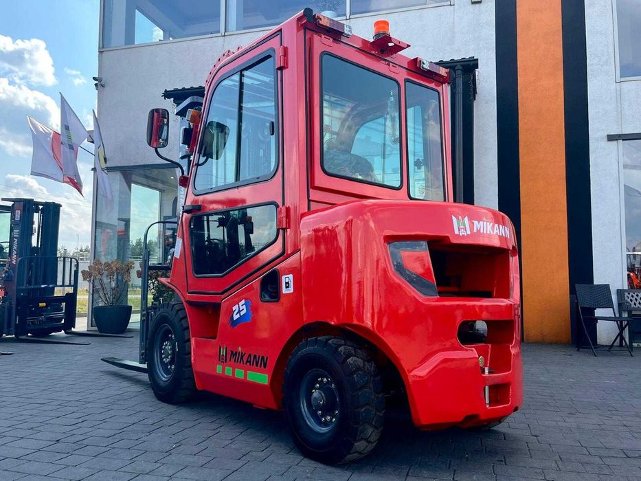 Wózek Widłowy 2,5T MIKANN, Maszt 4.5m,Triplex, Diesel Japan Trak