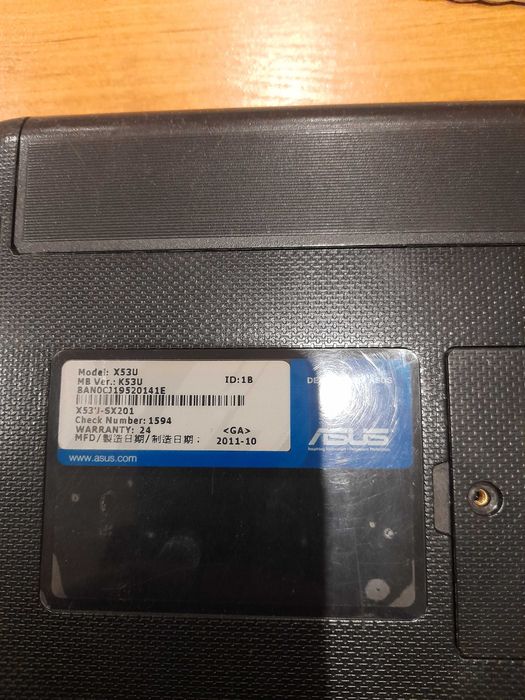 Asus  loptop sprawny