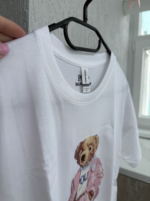 Футболка Polo Ralph Lauren s біла