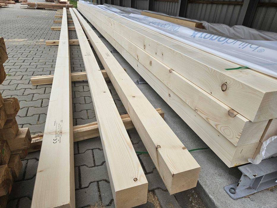 Kantówka 10x10 KVH C24 - 13m Drewno Konstrukcyjne Belka 100x100