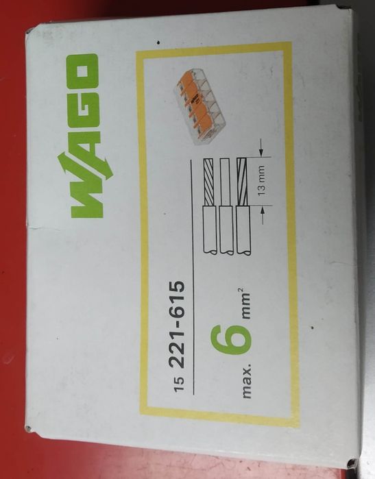 Wago złączki. Nowe