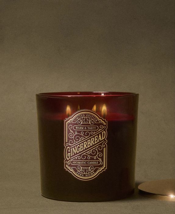 (650G) Vela Aromática Gingerbread Zara Home NOVO