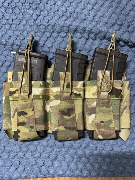 Передня панель M-Tac для плитоноски Cuirass QRS на 3 магазини - MultiCam