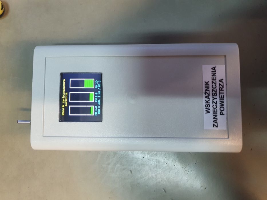 Miernik zanieczyszczenia powietrza PM