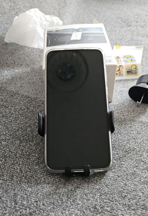 Nowy uchwyt na telefon Baseus Metal Age II Czarny prezent