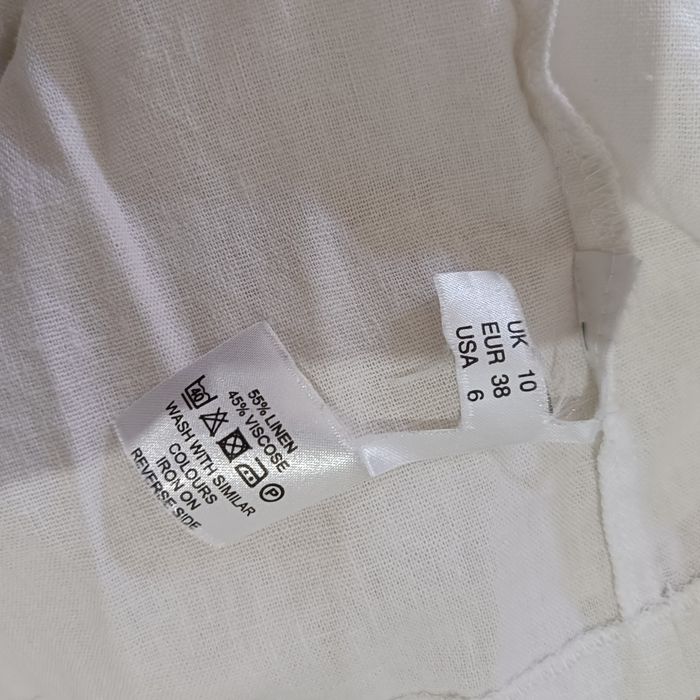 Spódnica lniana s/m