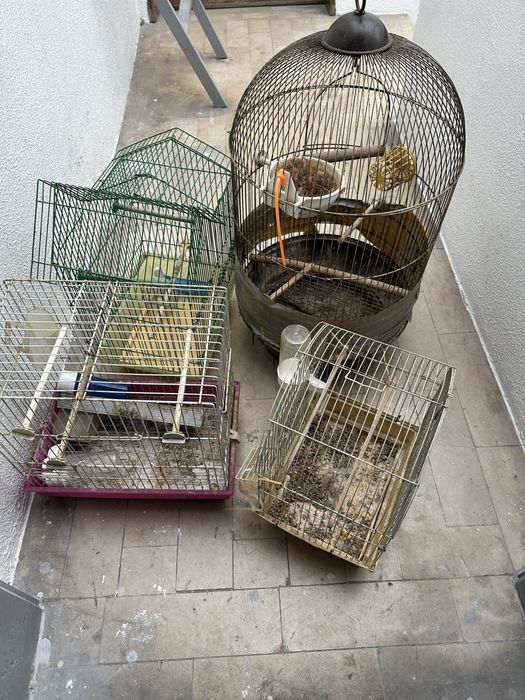 Vendo 4 gaiolas em bom estado