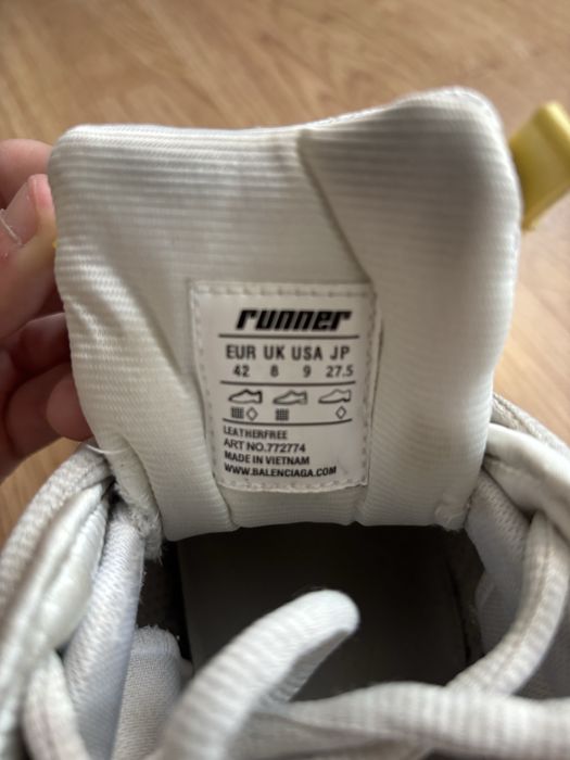 buty balenciaga runner rozmiar 42