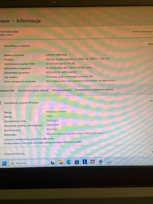 Laptop Lenovo IdeaPad 3 17ITL6 17"