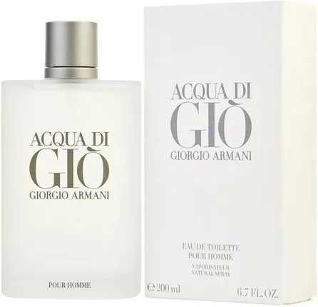 Giorgio Armani Acqua Di Gio200ml EDT Woda Toaletowa Dla Mężczyzn Męska